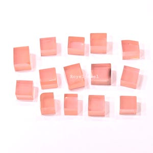 Rough Pink YAG Crystal: Laser Grade Synthetic Gemstone