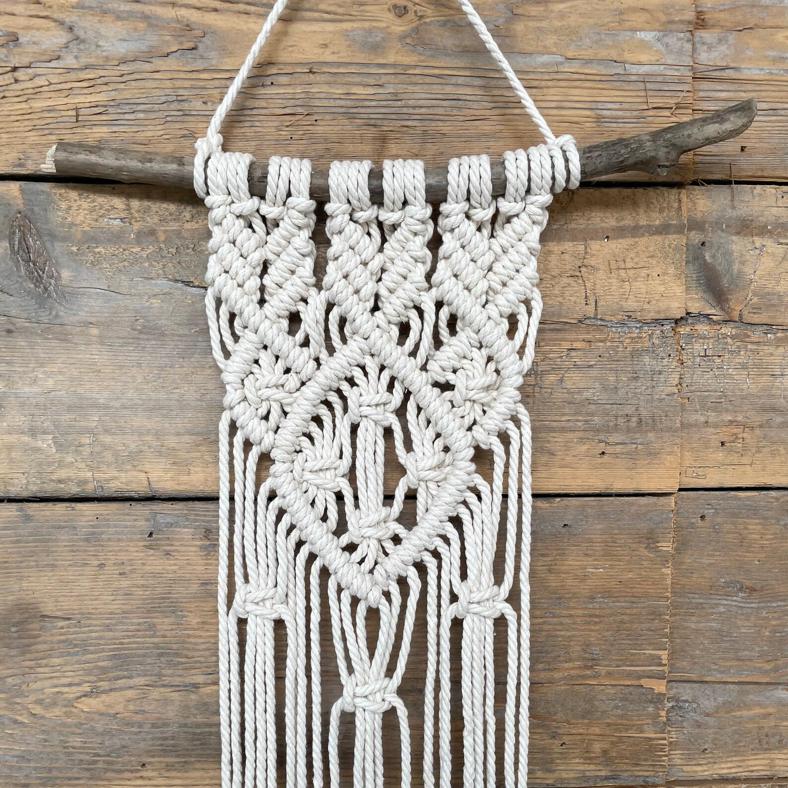 Long Macrame Wall Hanging Etsy
