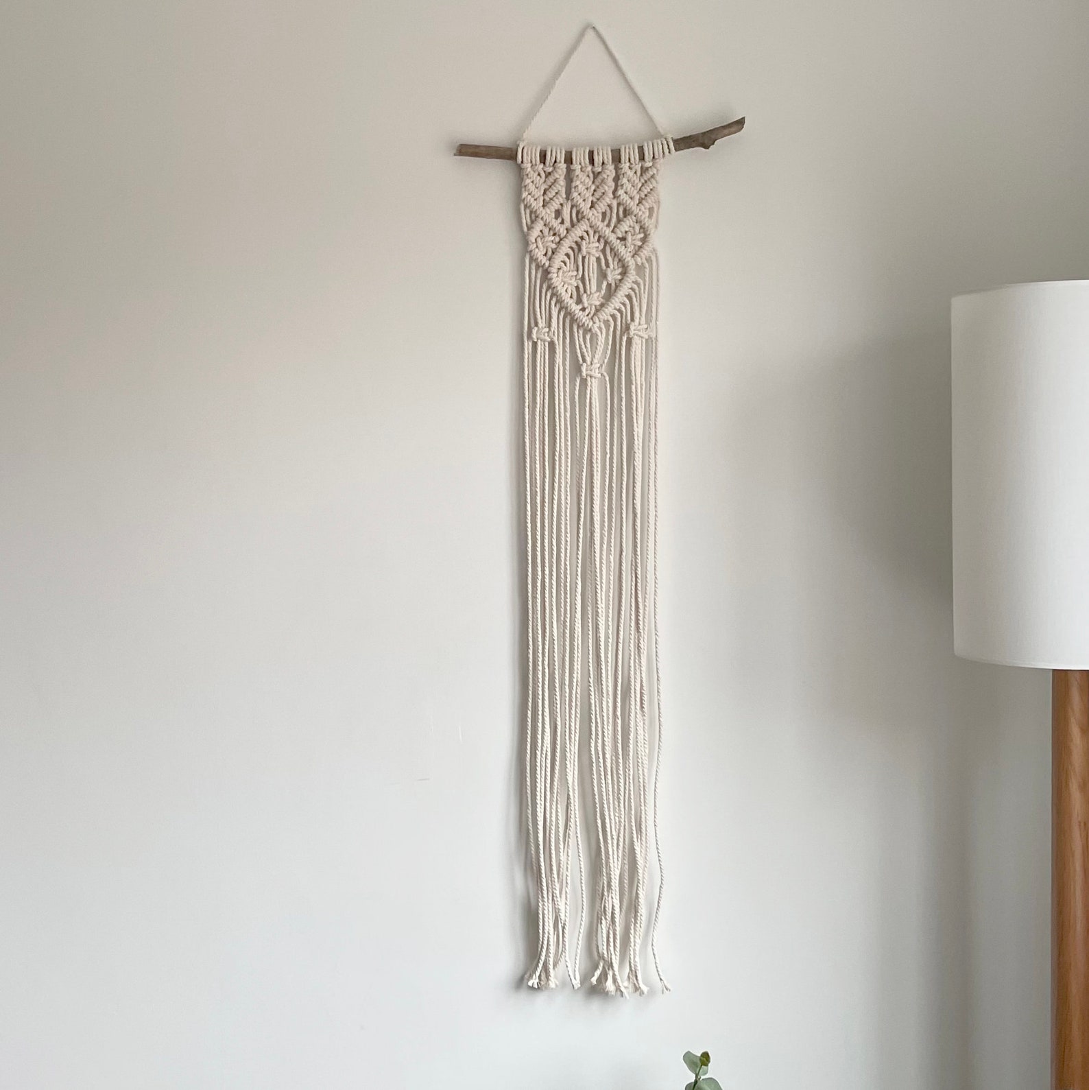 Long Macrame Wall Hanging Etsy