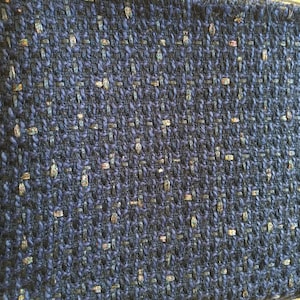 Navy blue boucle image 1