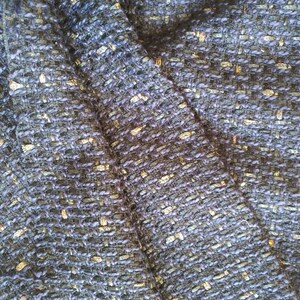 Navy blue boucle image 2