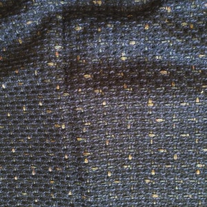 Navy blue boucle image 3