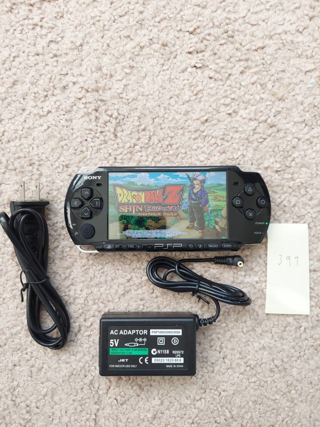 Sony PSP3001 3000 Handheld Console black 64GB Battery & Etsy