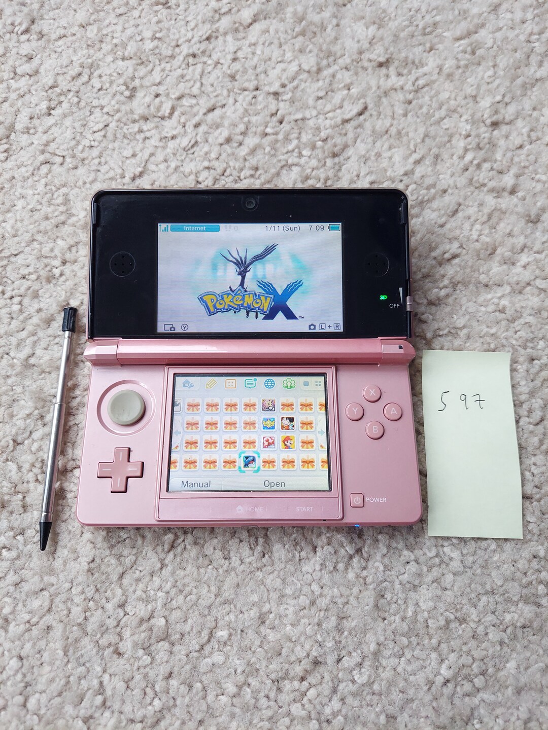 Copper Nintendo 3DS Handheld Console 64gb Memory PLZ READ Etsy