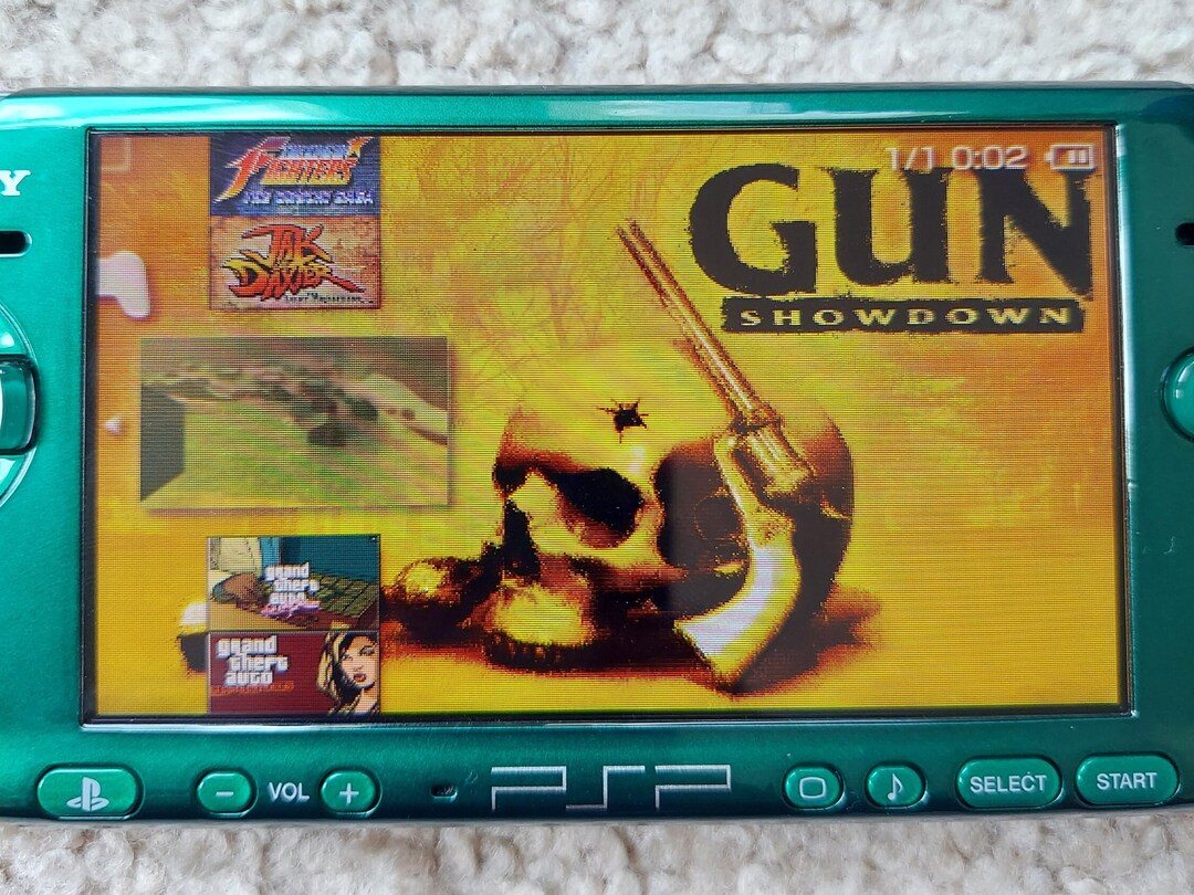 SONY PSP 3000 3001 2000 2001 1000 1001 128 Gb Games Only PLZ Read