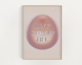 trendy pink wall art, preppy poster, college apartment decor, watercolor pink print, coquette room decor, girly wall art, DIGITAL