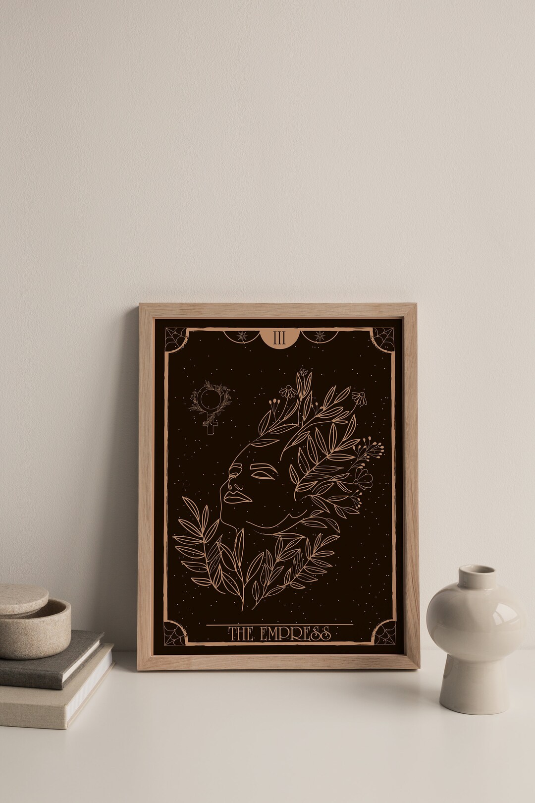 Printable Art, the Empress Definition Print, Wall Art Prints, Tarot