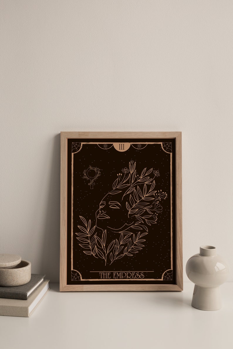 Printable Art the Empress Definition Print Wall Art Prints Etsy
