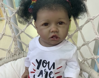 silicone african american babies