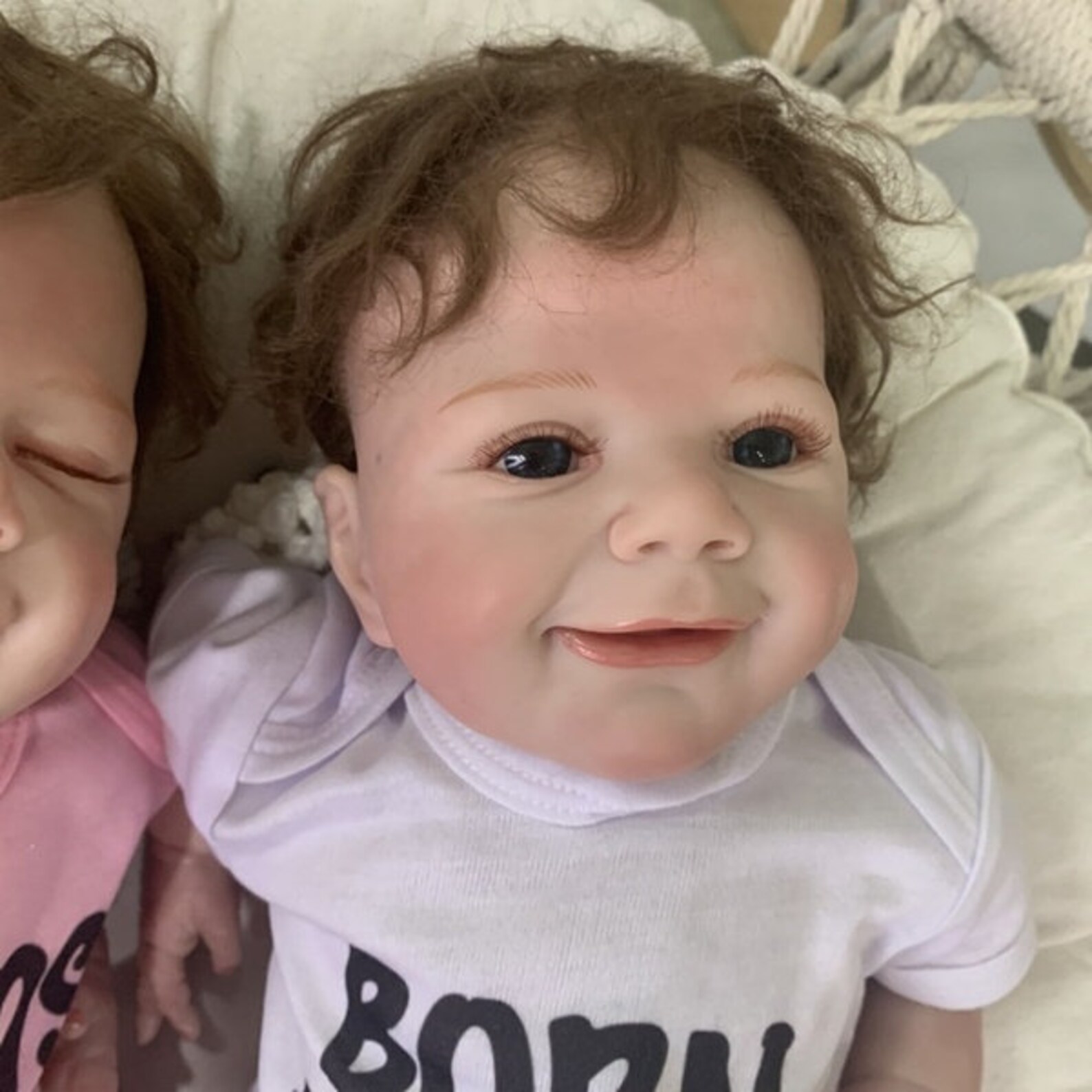 Twins 22Inch Reborn Baby Dolls Lifelike Realistic Reborn Etsy