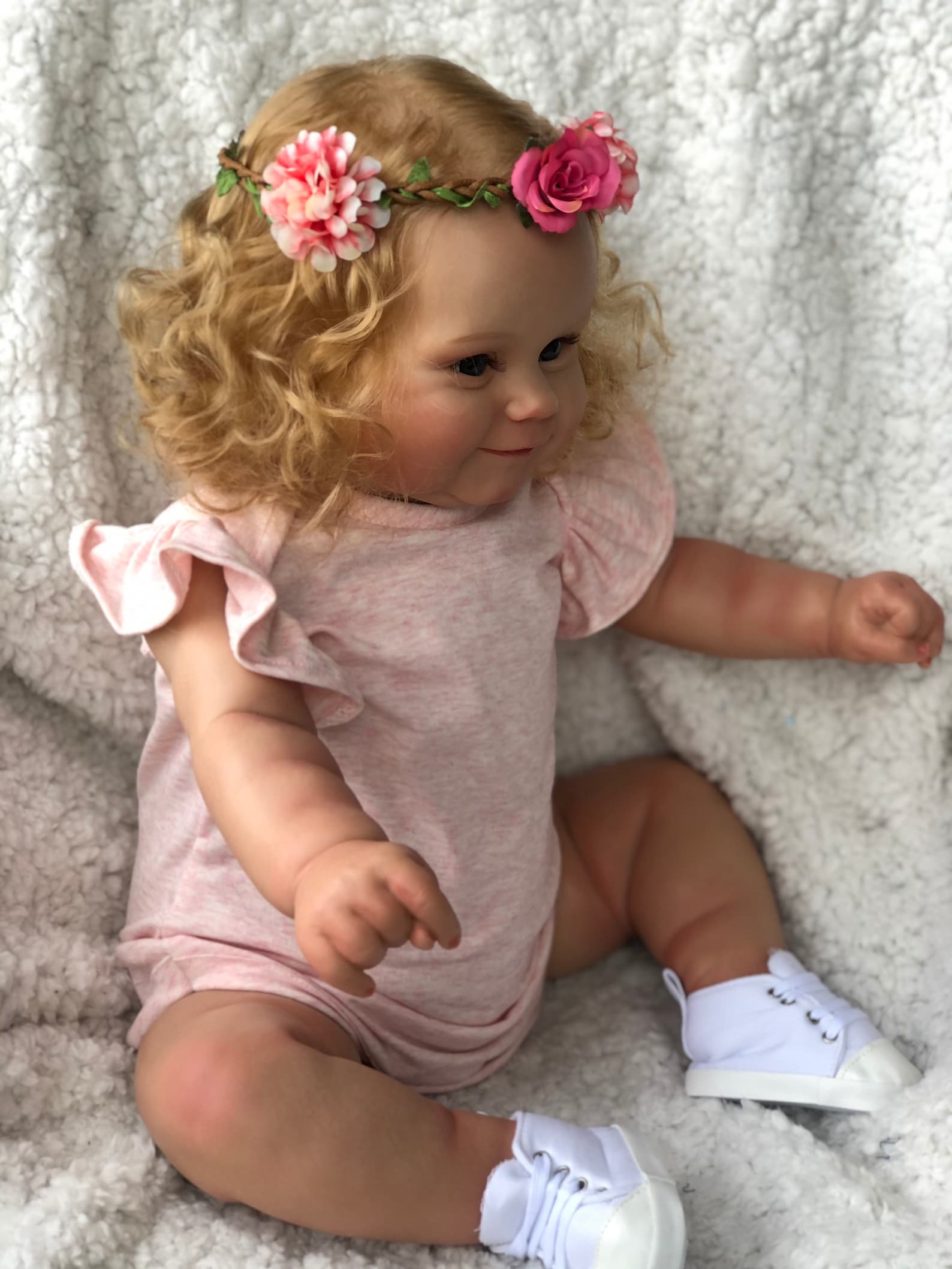 60CM Reborn Toddler Girl Maddie Dolls Handmade Reborn Babies Etsy