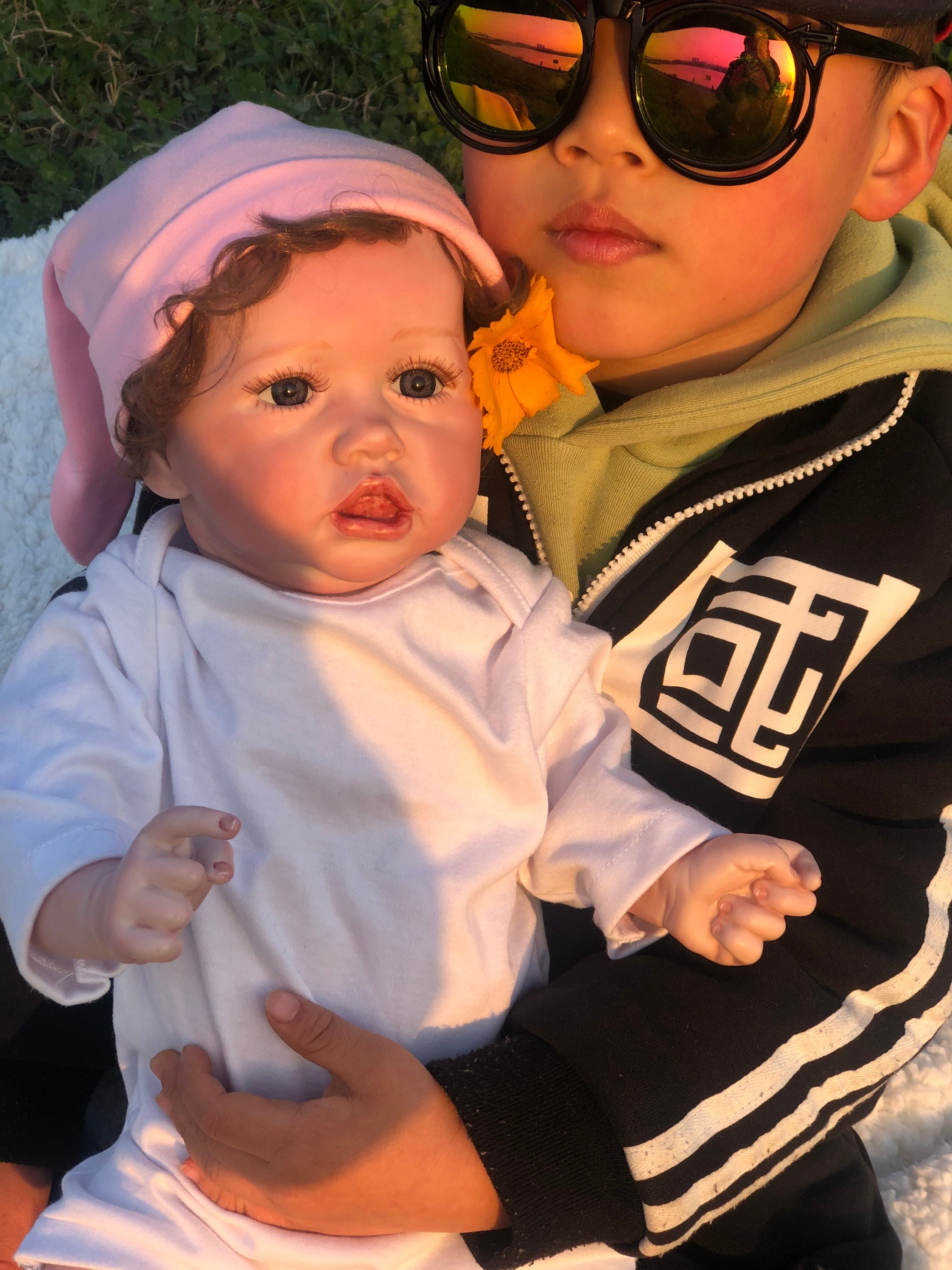 22inch Reborn Babies Dolls Silicone Full Body Lifelike Reborn Etsy