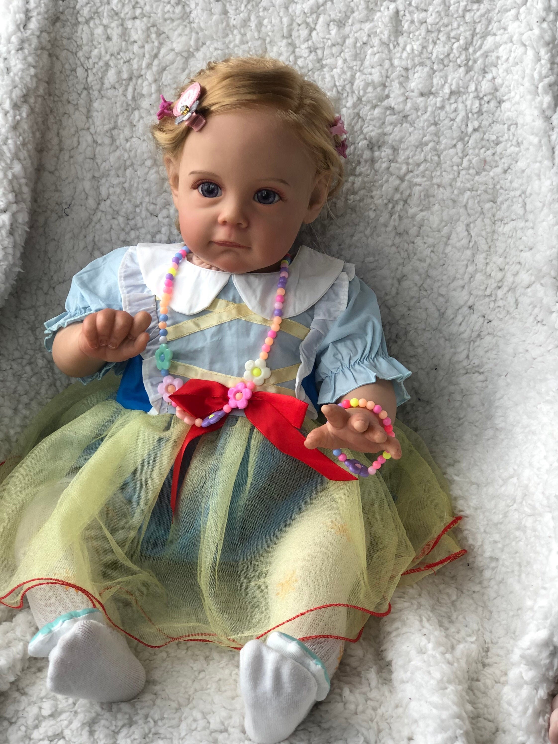 60CM handgemachte reborn Babys Puppen Maggie lebensechte | Etsy