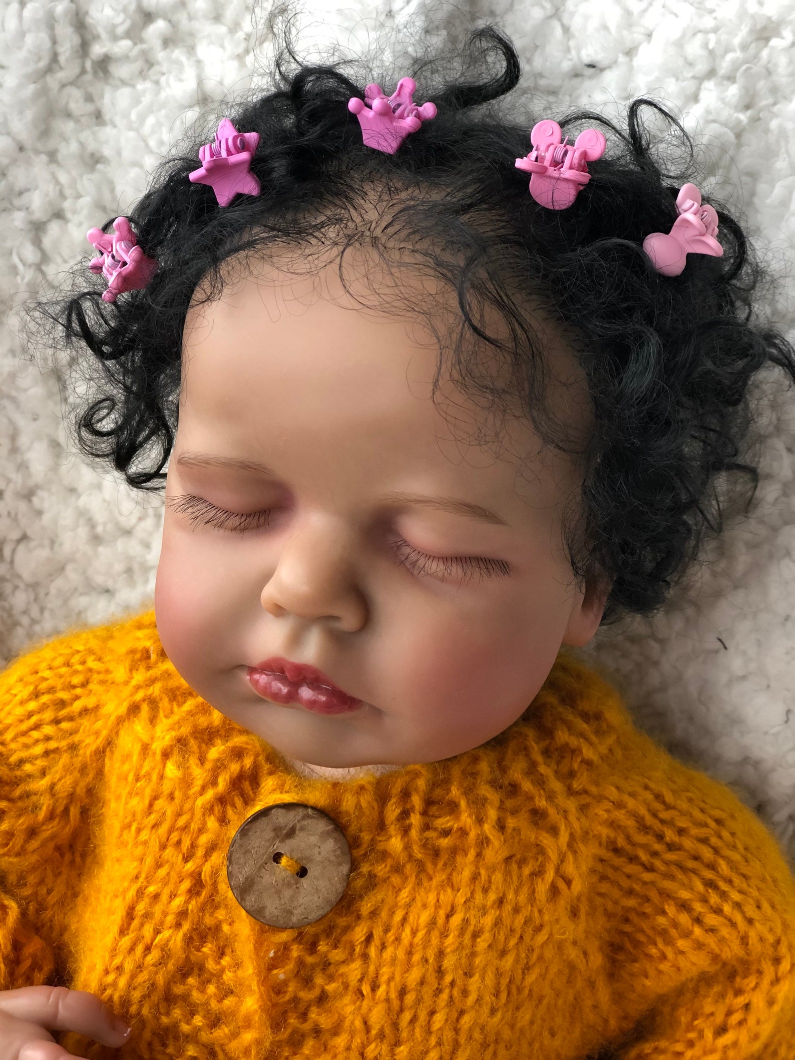 50CM African American Reborn Babies Dolls Loulou Lifelike Etsy