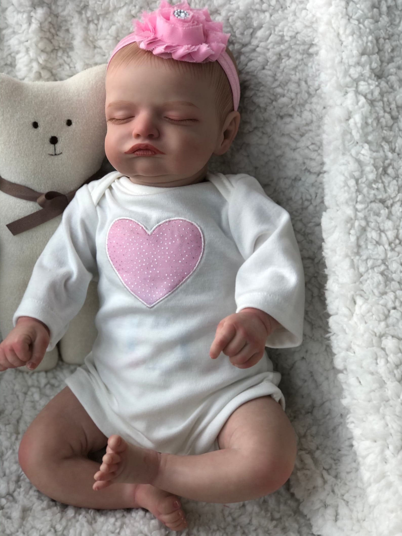 18'' Reborn Dolls Rosalie Bebe Handmade Reborn Etsy