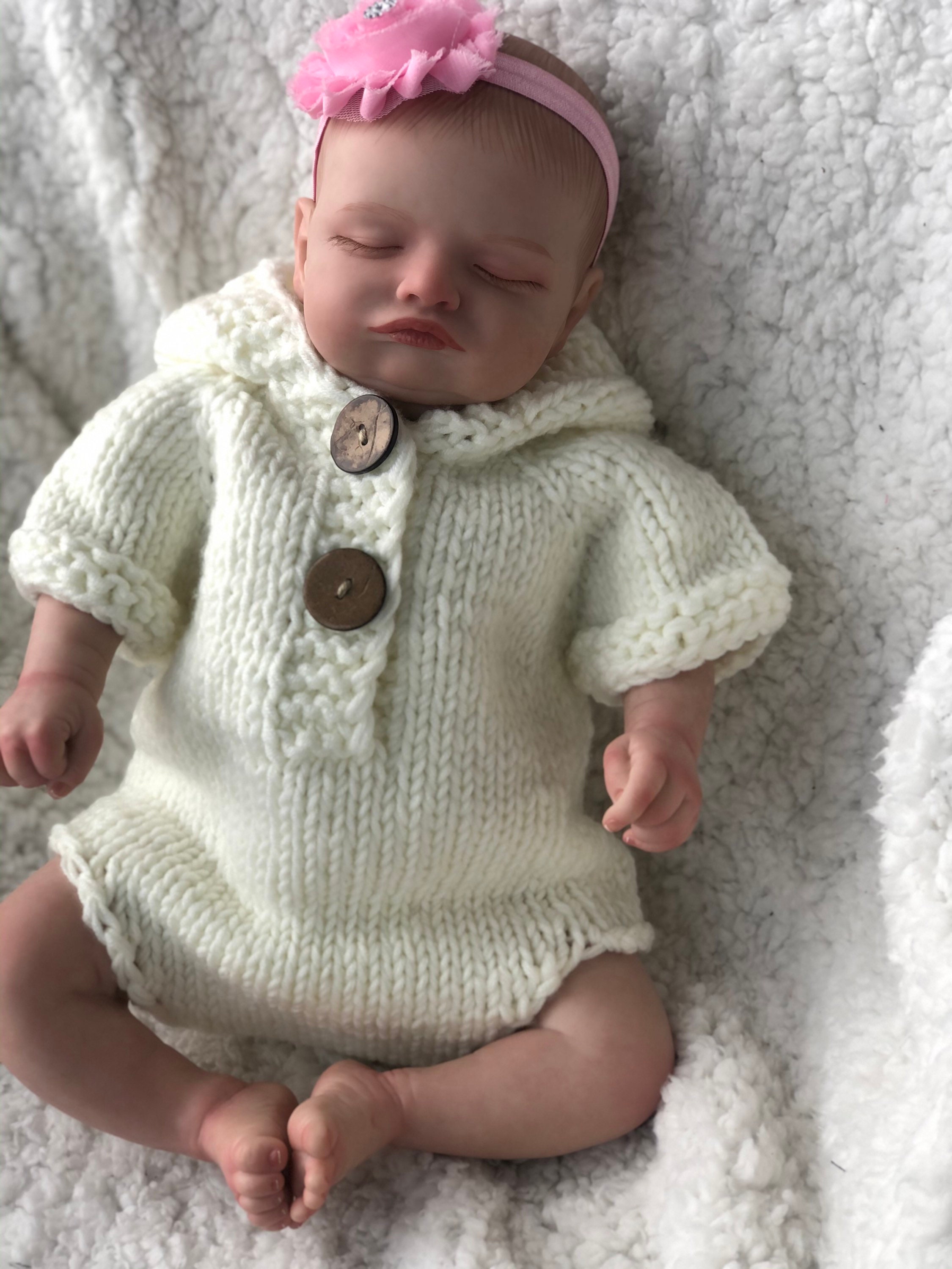 45CM Reborn Preemie Babies Dolls Lifelike Reborn Girl Dolls Etsy