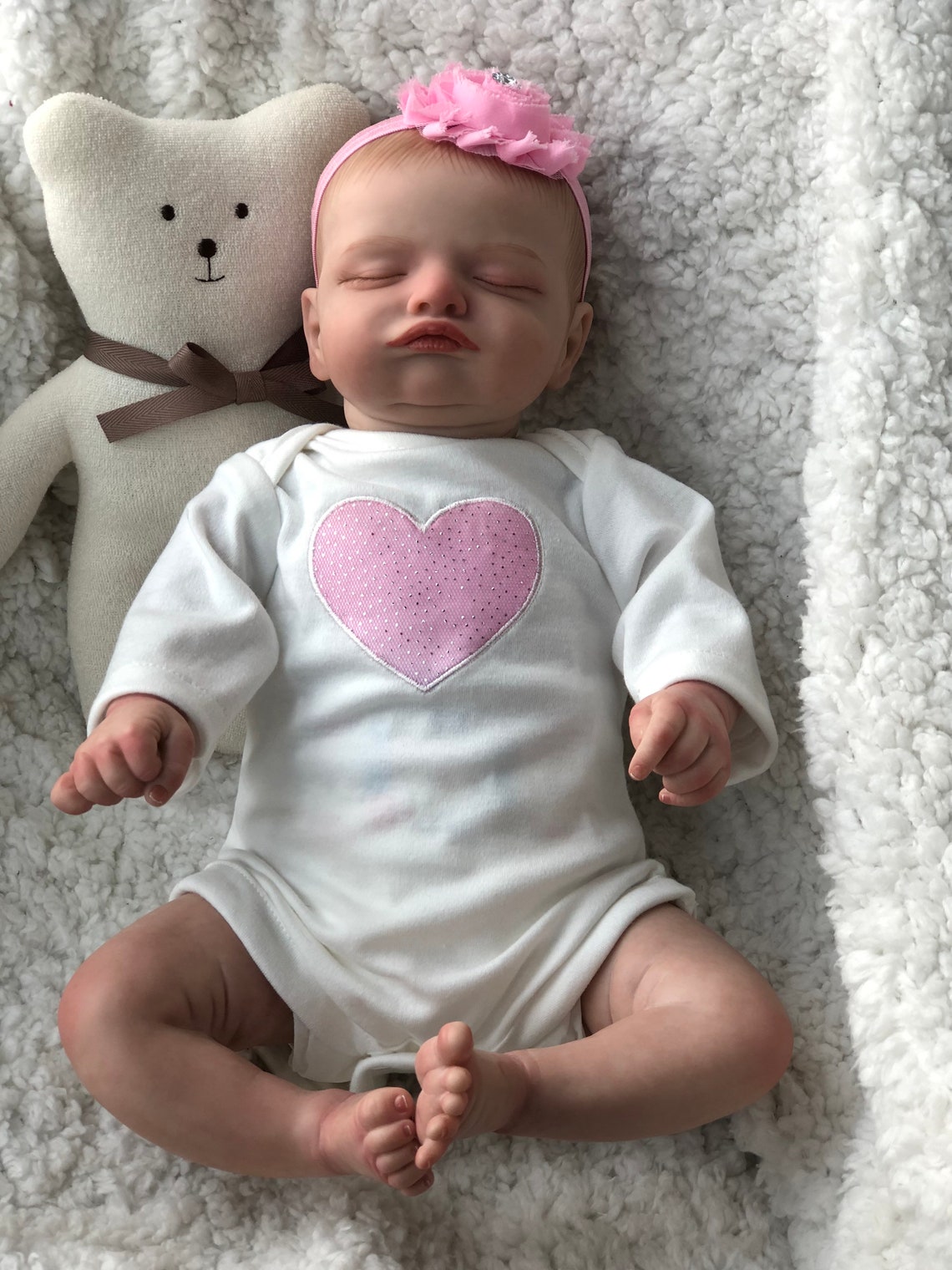 18'' Reborn Dolls Rosalie Bebe Handmade Reborn Etsy