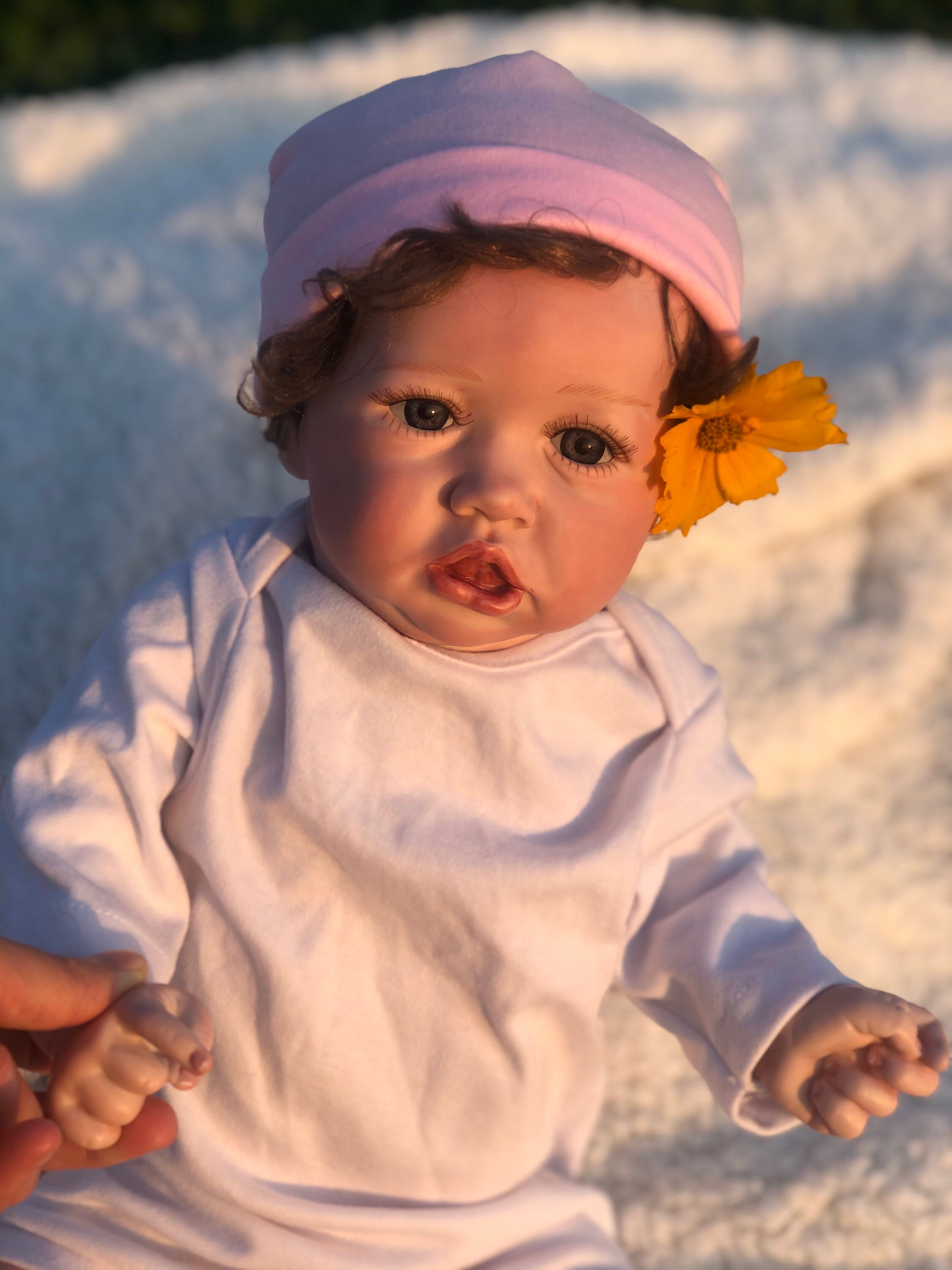 22inch Reborn Babies Dolls Silicone Full Body Lifelike Reborn Etsy