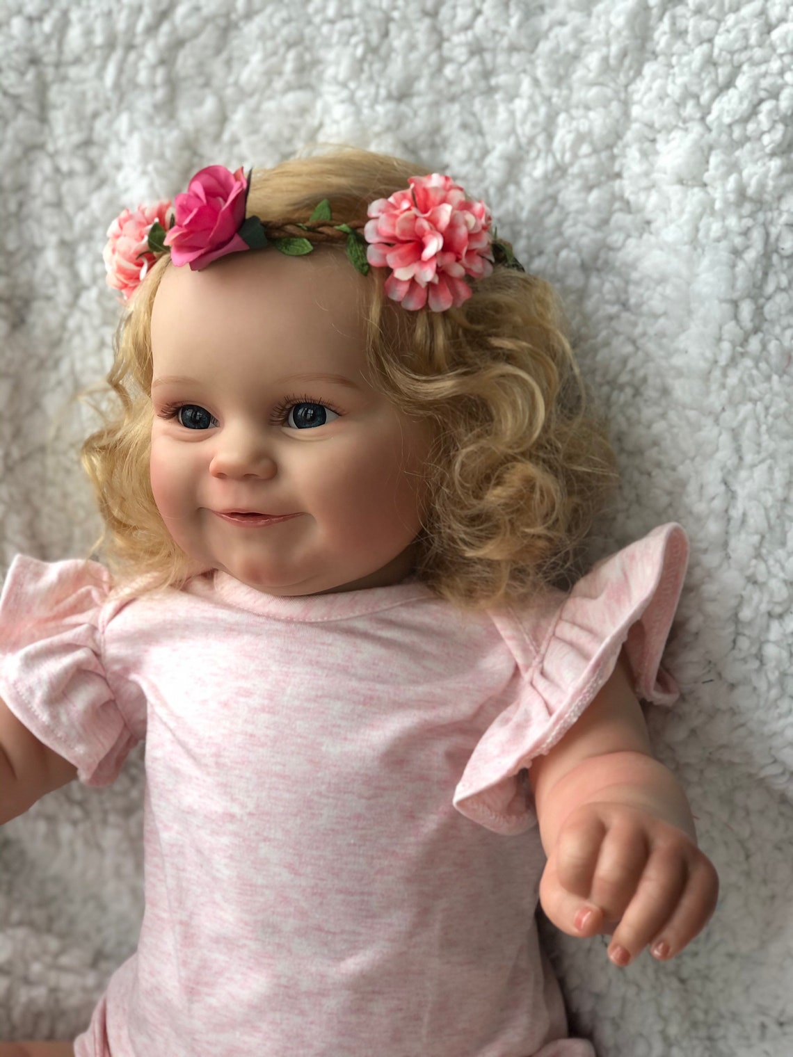 60CM Reborn Toddler Girl Maddie Dolls Handmade Reborn Babies Etsy
