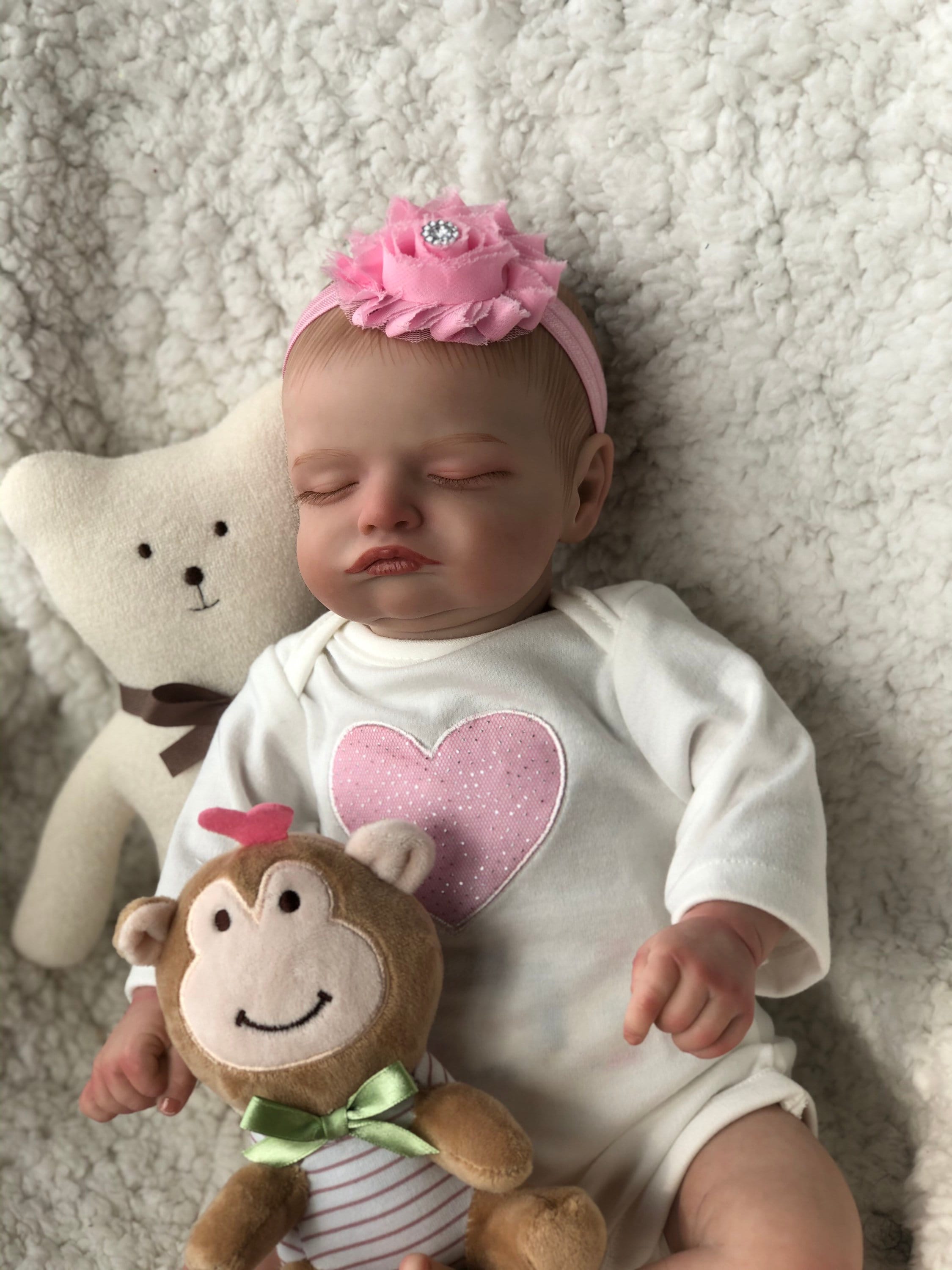 18'' Reborn Dolls Rosalie Bebe Handmade Reborn Etsy