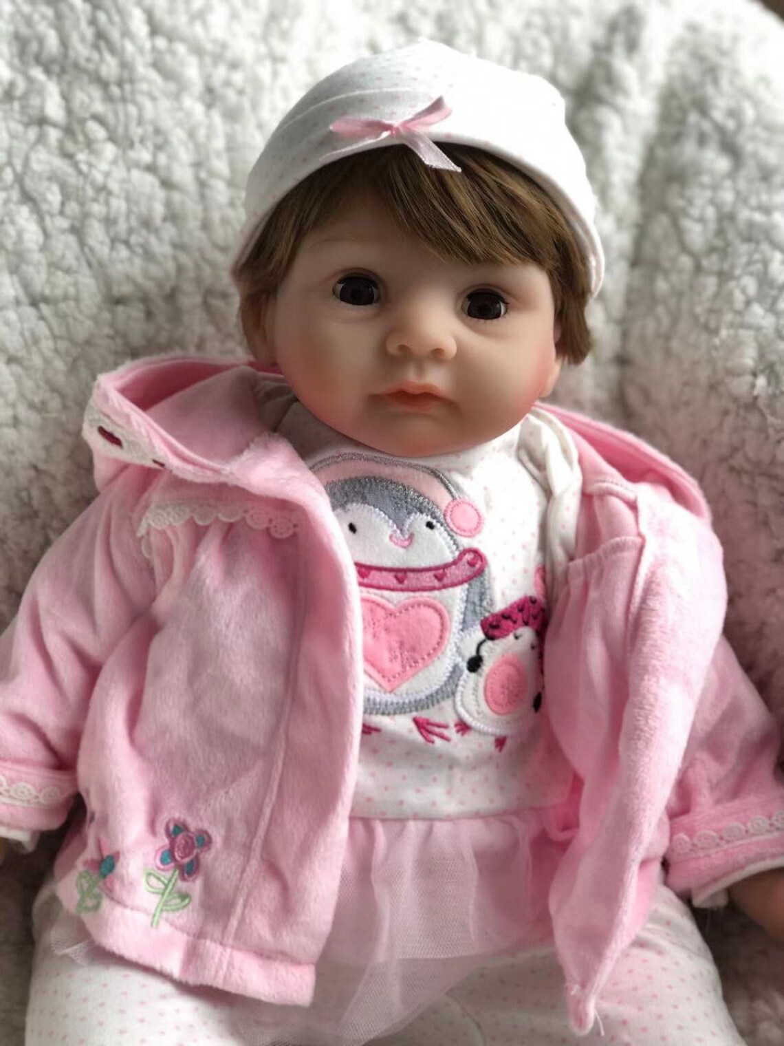 reborn doll blinking eyes