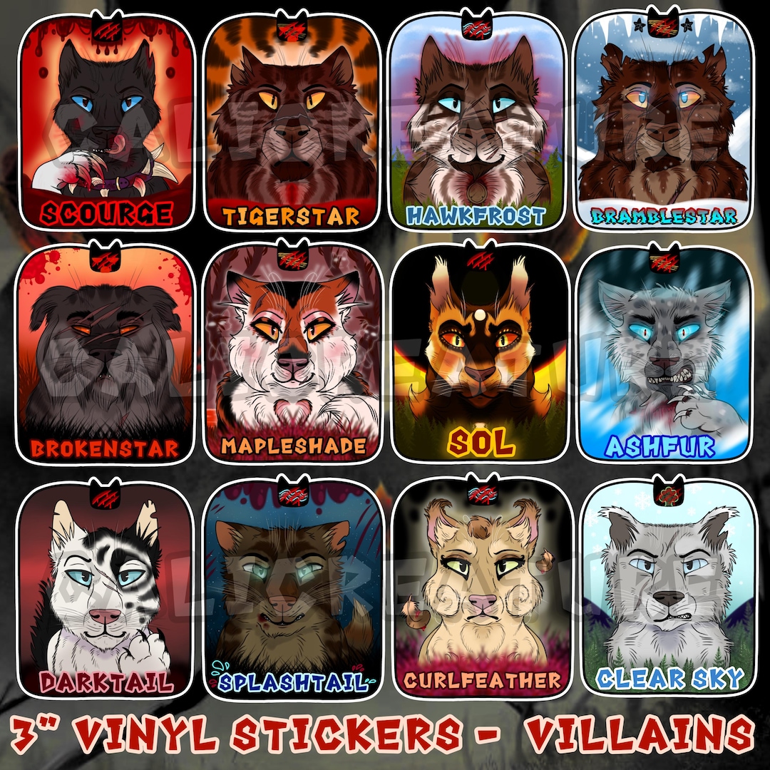 Warrior Felines Villains (3