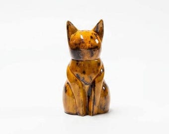 Cat Urn, Pet Urns Cats | Hand Crafted Ceramic Affordable Memorial