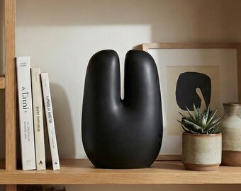 Sculptural Ceramic Urn for Human Ashes, Modern Decorative Art