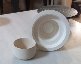 Sugar Bowl Plaster Mold | Slip Casting Molds | Coffee Cup (FB0402)