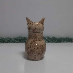 Hand-Crafted Decorative Ceramic Urn | Cat Shape Urn | Ceramic Pet Urn | Pet Cremate Urn  !!! Safe Shipping Guarantee !!!