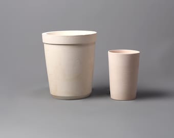 Plaster Mug Mold | Ceramic Slip Casting,  Pottery Form (3.85 x 5.79 in)