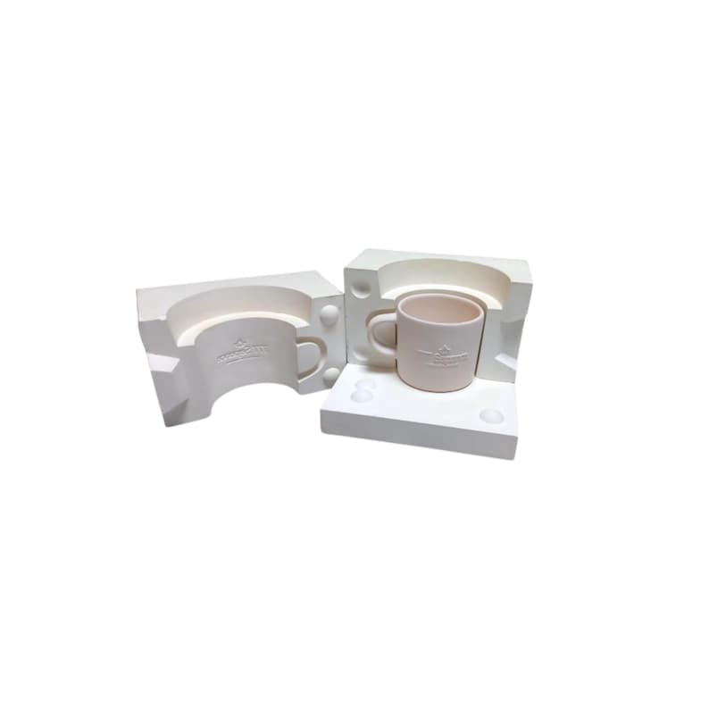 Customizable Mug Plaster Mold | Ceramic Slip Casting Molds image 2
