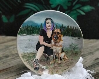 Custom Portrait from Photo | Hand Painting | Couple Portraits