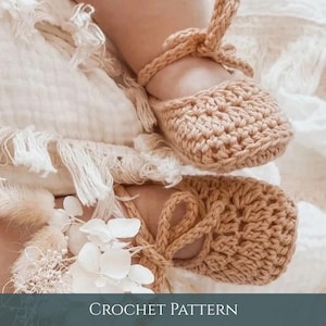 CROCHET PATTERN Baby Booties Easy Crochet Pattern for newborn baby Beginner Friendly crochet pattern newborn baby socks shoes