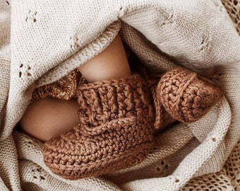 Crochet Baby Booties, Baby Booties, Newborn Booties, Knitted Baby socks