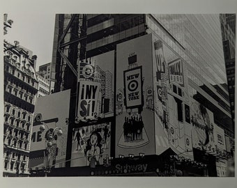 New York City Streetscape 10"x8" Gelatin Silver Print by Joanne DiDato