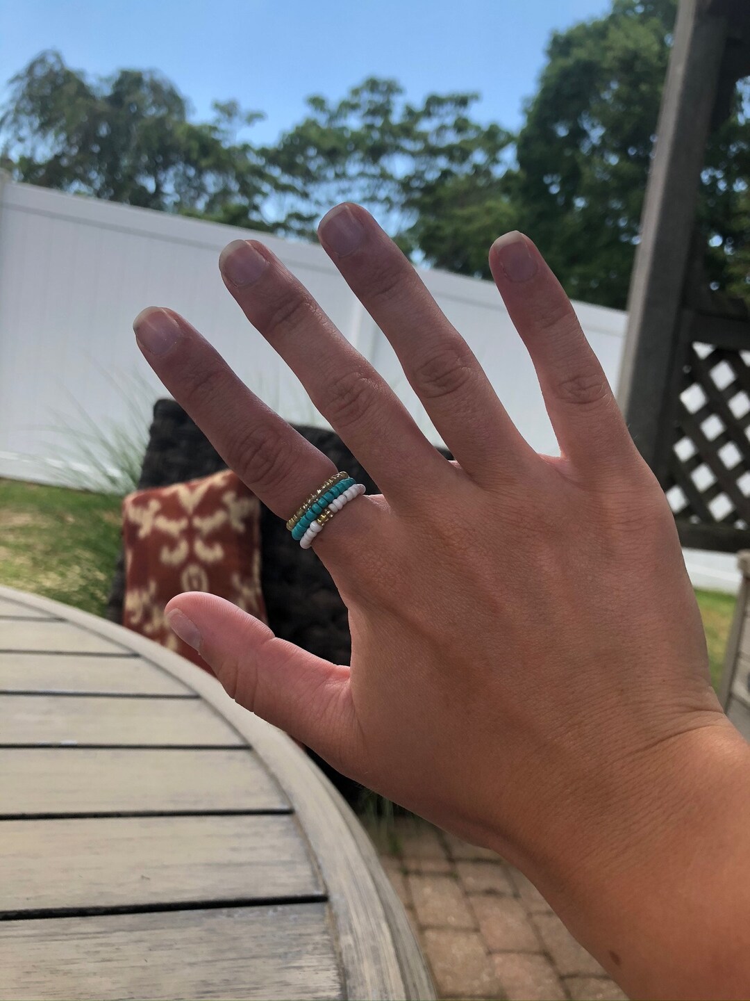 Set of 3 Stackable Rings - Etsy