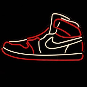 Air Jordan 1 Shoes Led NEON LIGHT SIGN Hypebeast - Etsy