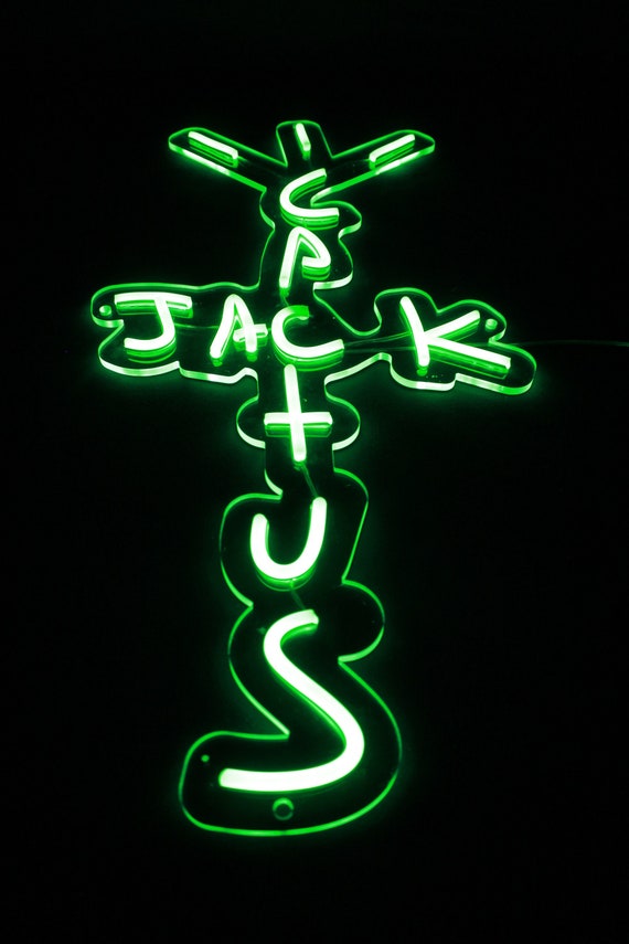 Cactus Jack by Travis Scott LED Neon Sign