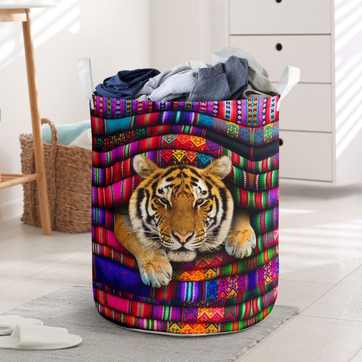 Tiger Laundry Basket 522 Storage Basket Basket storage Etsy