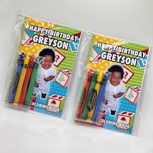 Custom Coloring Books #partyfavors #custompartyfavors