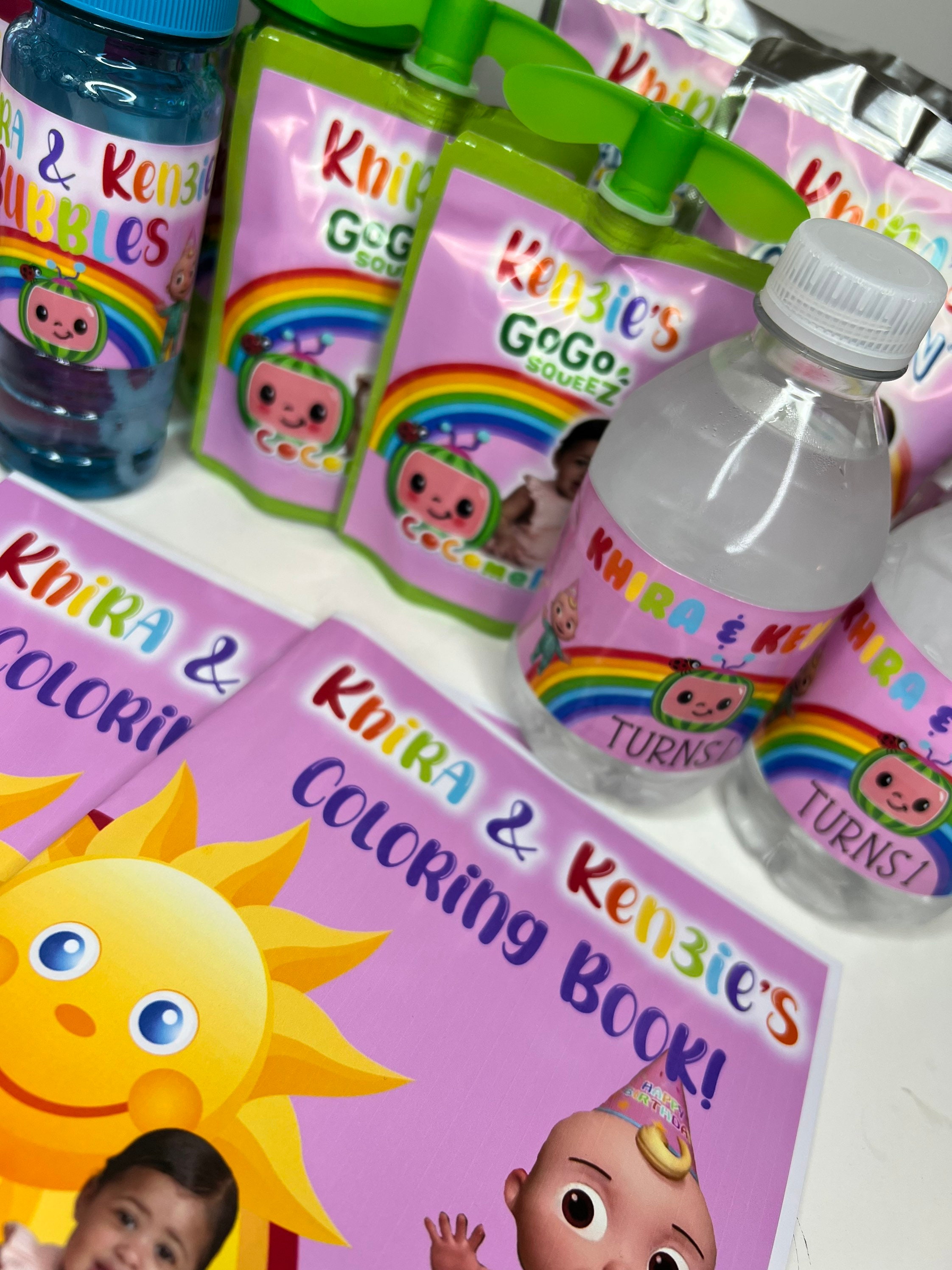 1st Birthday Coloring Book Party Favors Coloring Book ANY Etsy