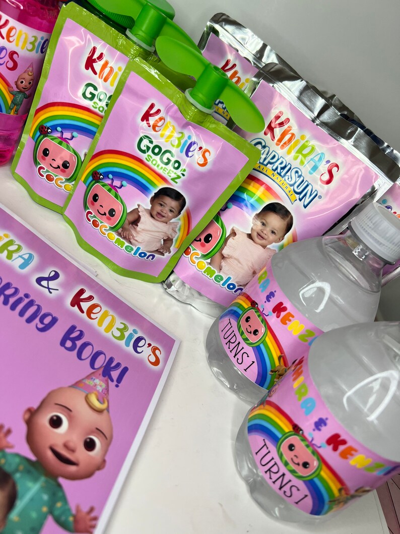 Custom Party Favors ANY THEME Party Favors 1st Birthday Etsy