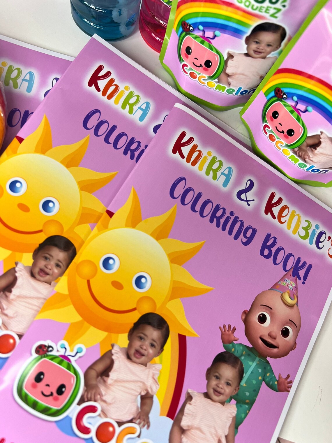 1st Birthday Coloring Book Party Favors Coloring Book ANY Etsy