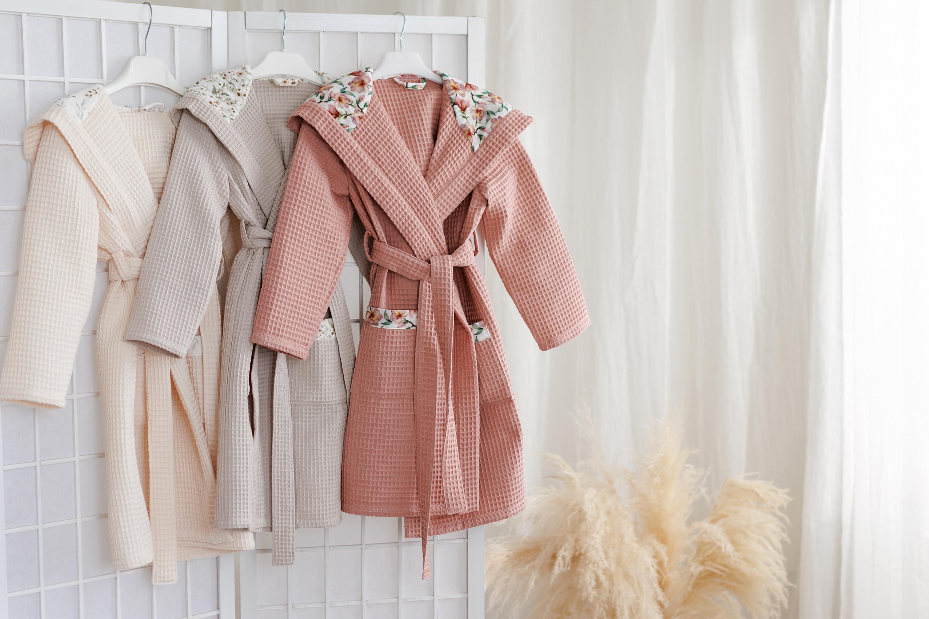 Natural Cotton Baby Bath Robe - Etsy Australia