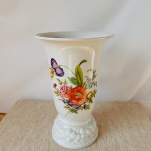 Vase Rosenthal Maria Floral Design Porcelain Vase Country-Style Spring Décor Retro High-Quality Mother’s Day Gift Table Decoration