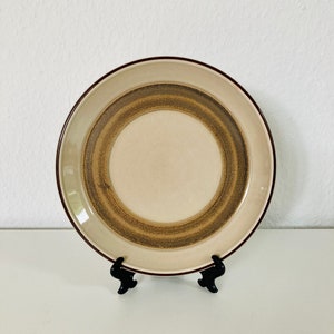 Vintage Cake Plate &quot;Peru&quot; by Bing & Grøndahl Denmark – Scandinavian Retro Design in Earthy Tones | Scandi 1960s Tableware