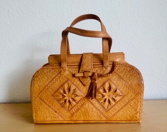 Sac en cuir vintage du Maroc