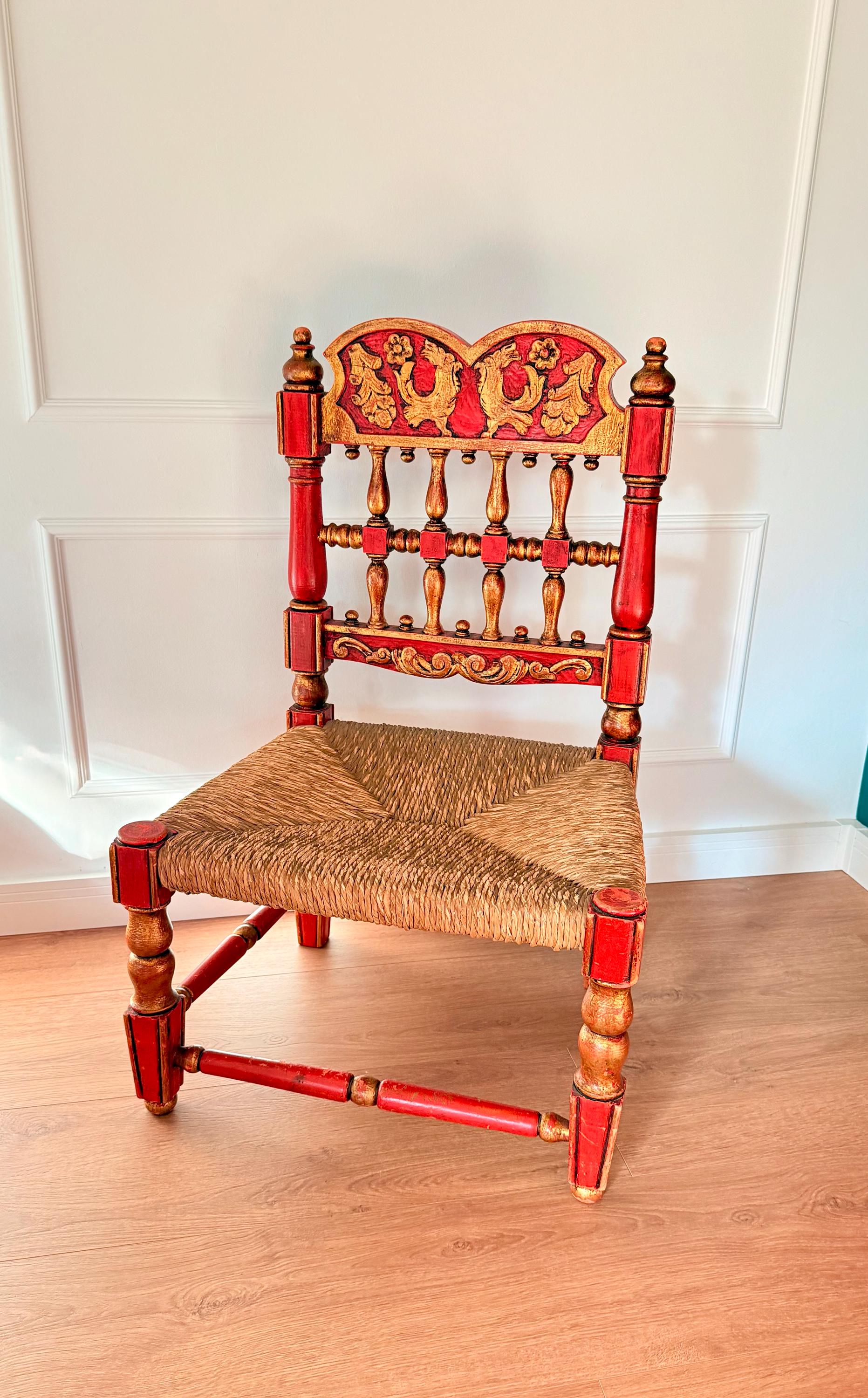 ヴィンテージ　スペイン製　チェアー ヴィンテージスペイン製チェアー