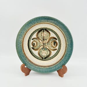 Ciotola in ceramica vintage Erika di Søholm, design danese-scandinavo, metà del XX secolo, anni '70.